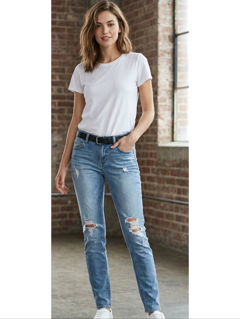 Kut From The Kloth Boyfriend Jeans Medium Wash Size 6